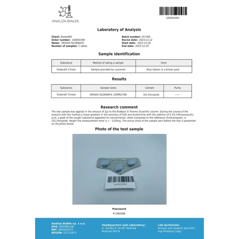 Viagros (Sildenafil Citrate) – Image 3