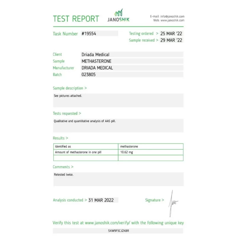 Superdrolyn 10 mg (Methasterone) – Image 2