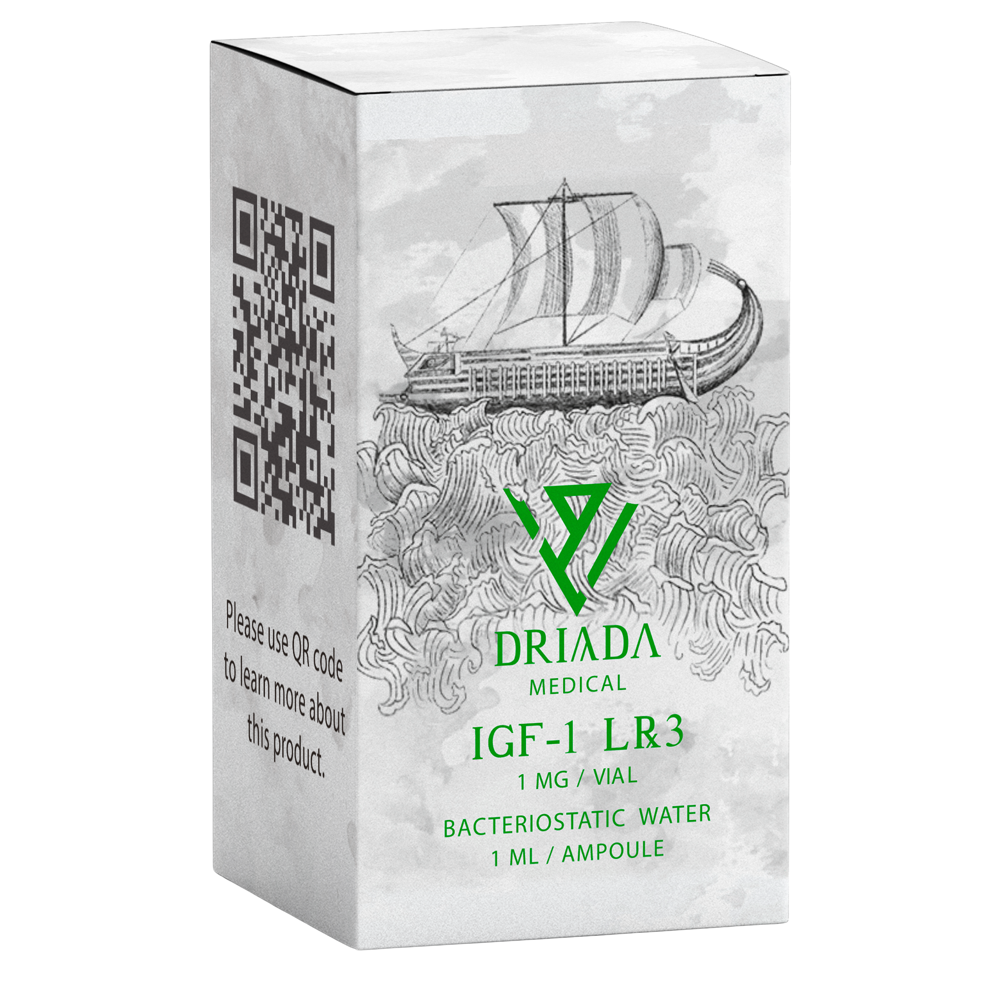 igf 1 lr3 1mg/fiole + 1ml d'eau