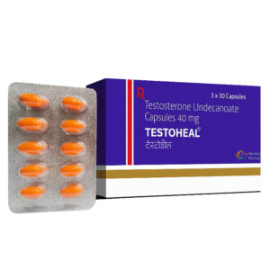 testoheal 40 mg – testostérone undécanoate par voie orale (capsules)